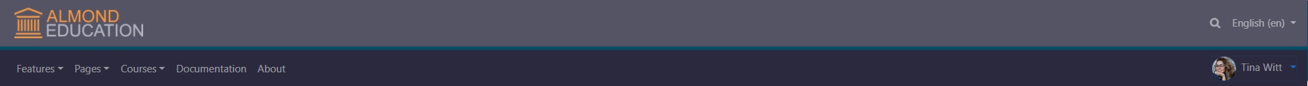 Header Dark - Double
